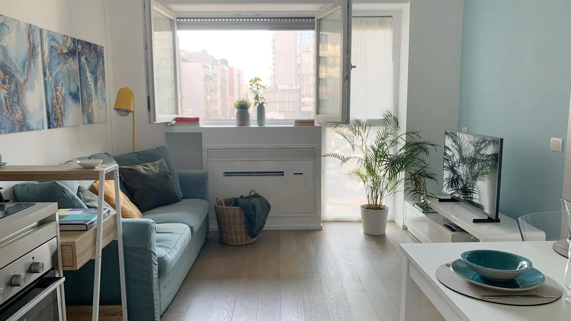 Cardano Blue Suite - 5 Min Da Stazione Centrale Milan Apartment